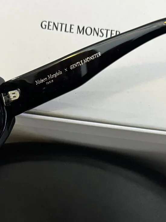 Gentle Monster Maison margiela black sunglasses - Picture 3 of 8